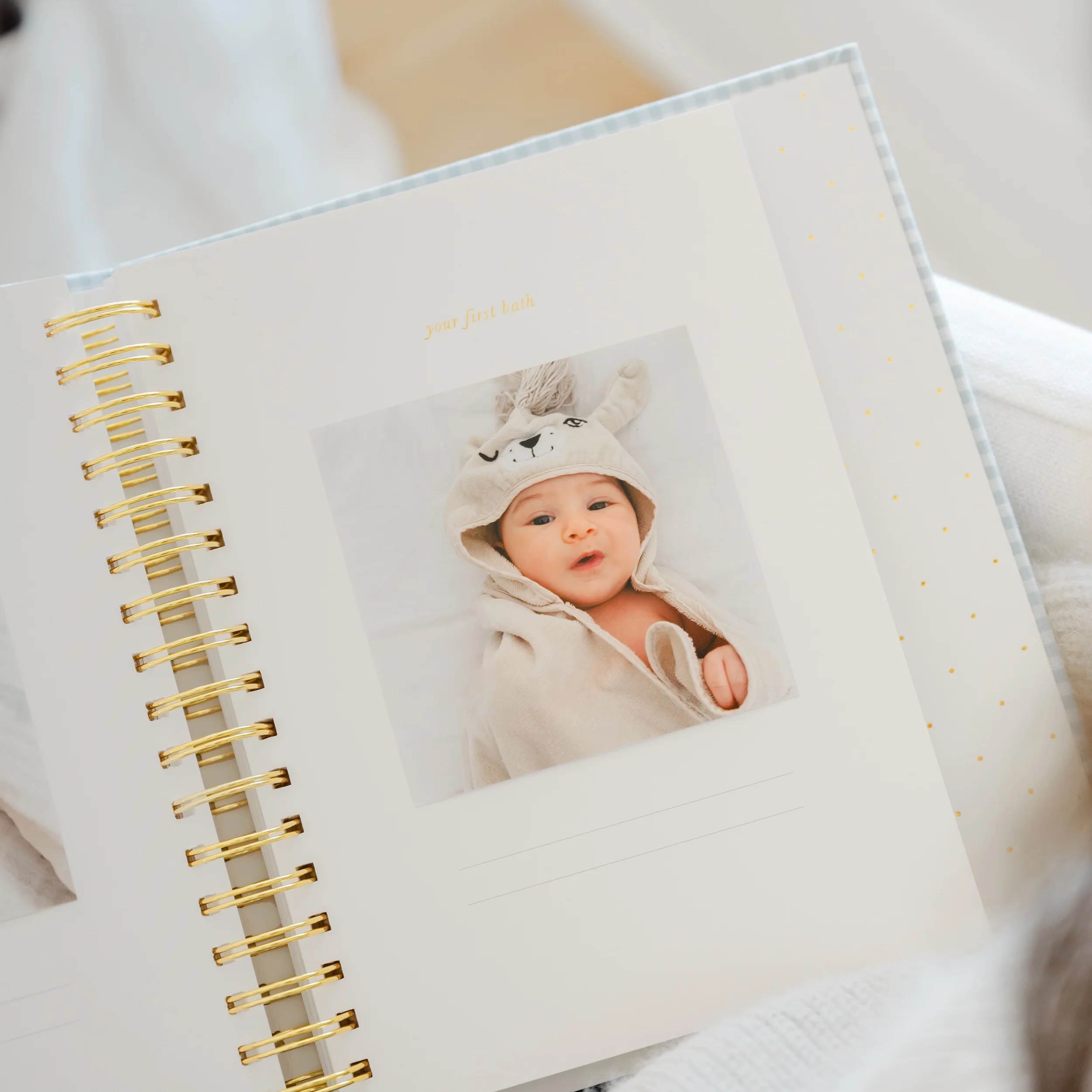 Pink Gingham Sugar Paper x Maisonette Baby Book - Image 11