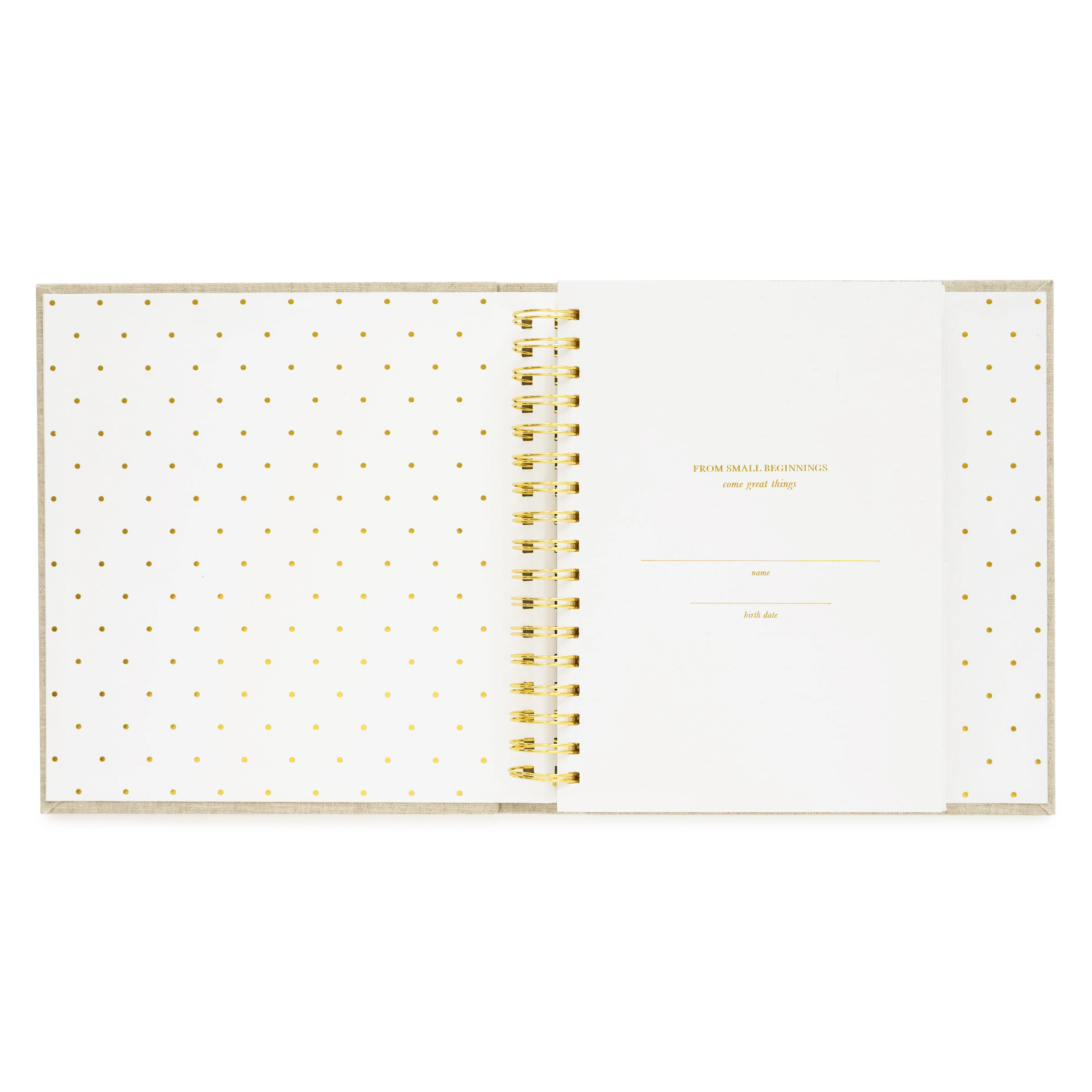 Pink Gingham Sugar Paper x Maisonette Baby Book - Image 4