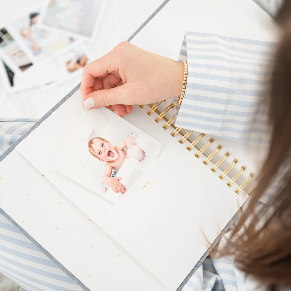 Rose Linen Birthday Book - Image 5