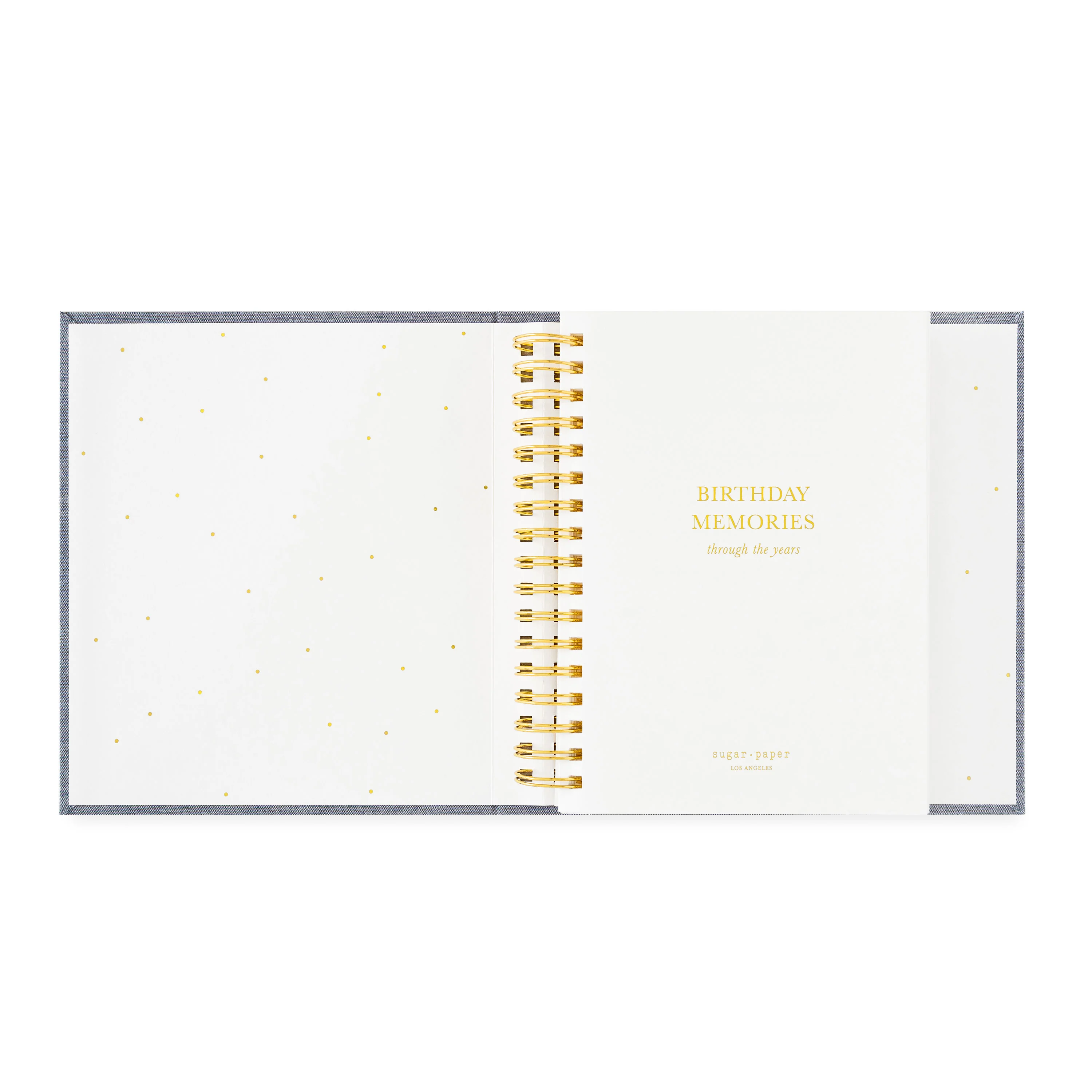 Rose Linen Birthday Book - Image 6