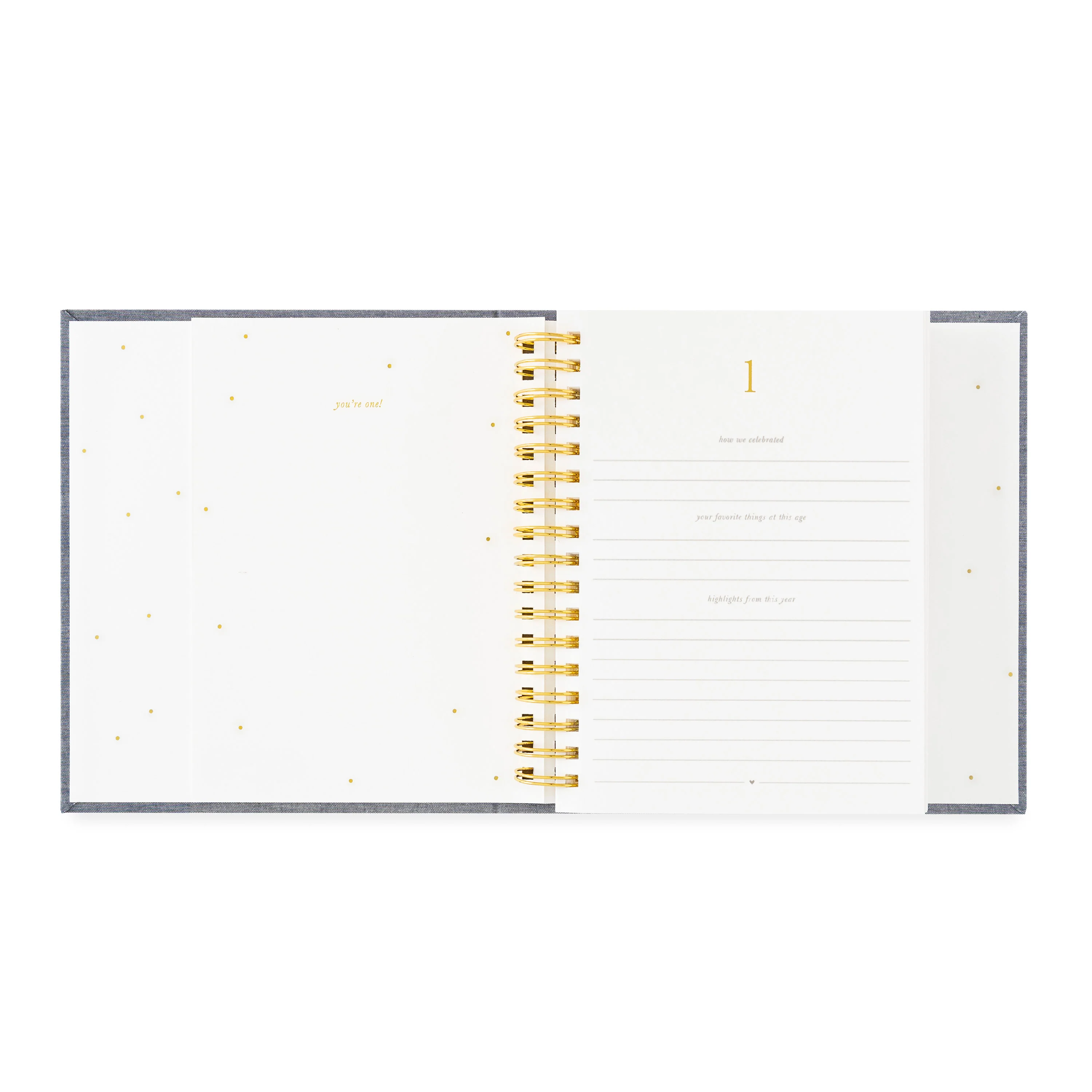 Rose Linen Birthday Book - Image 8