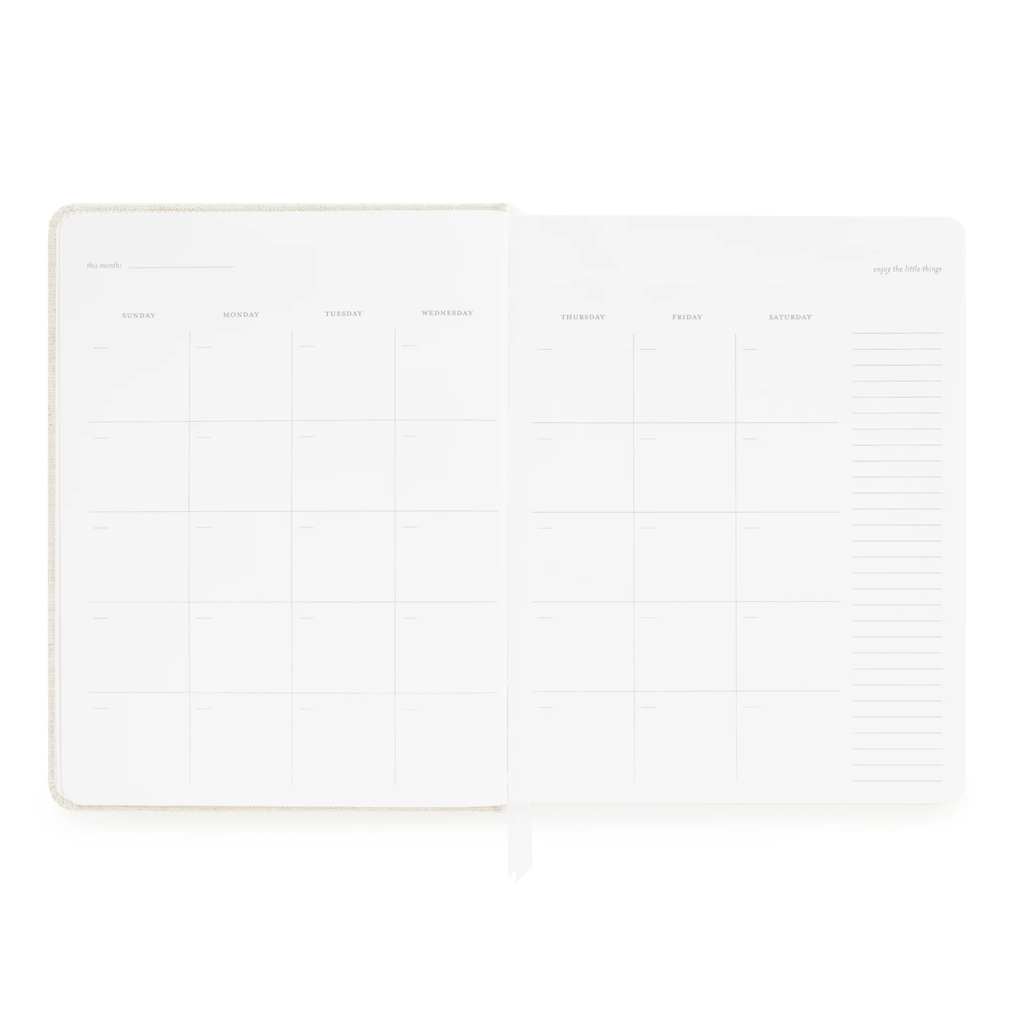 Sage Undated Daily Planner - Image 3