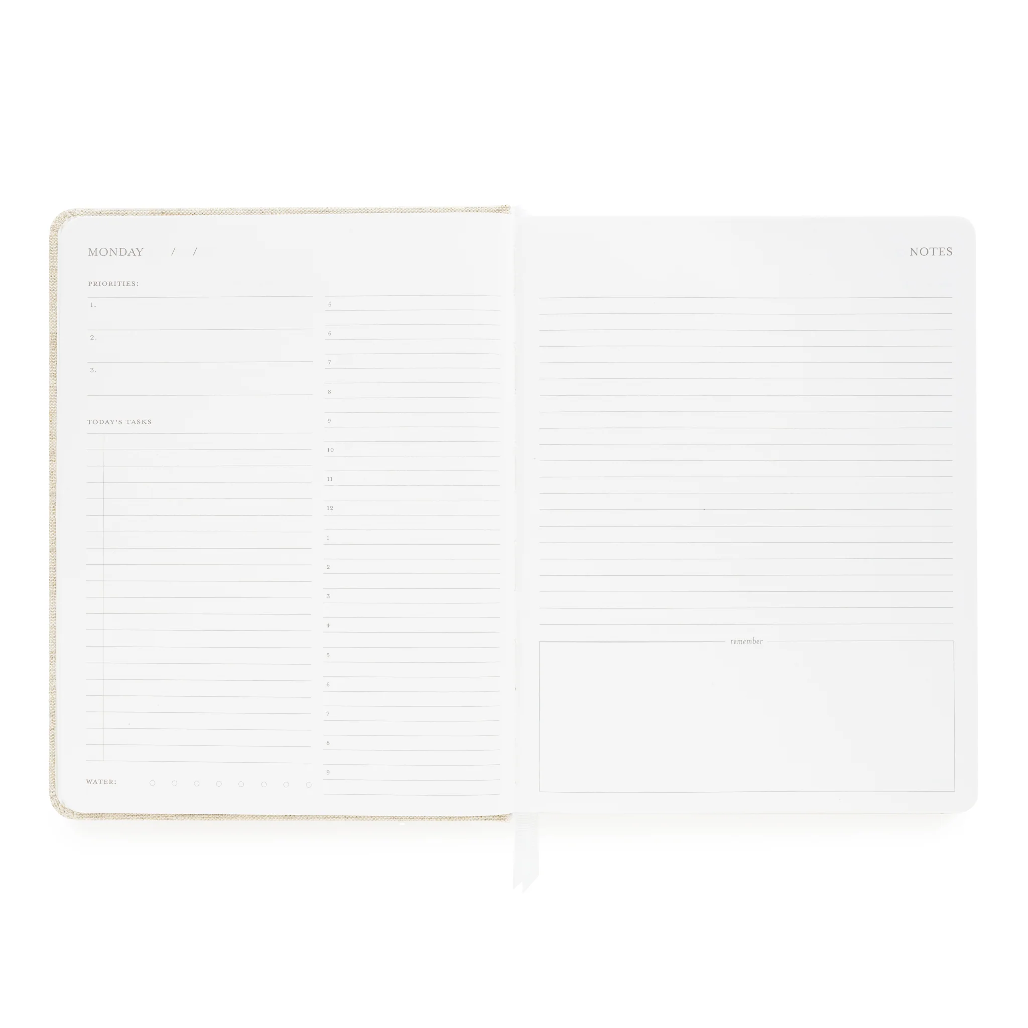 Sage Undated Daily Planner - Image 4