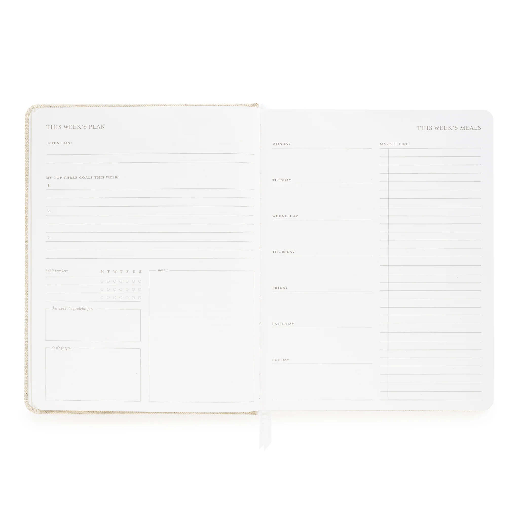 Sage Undated Daily Planner - Image 5