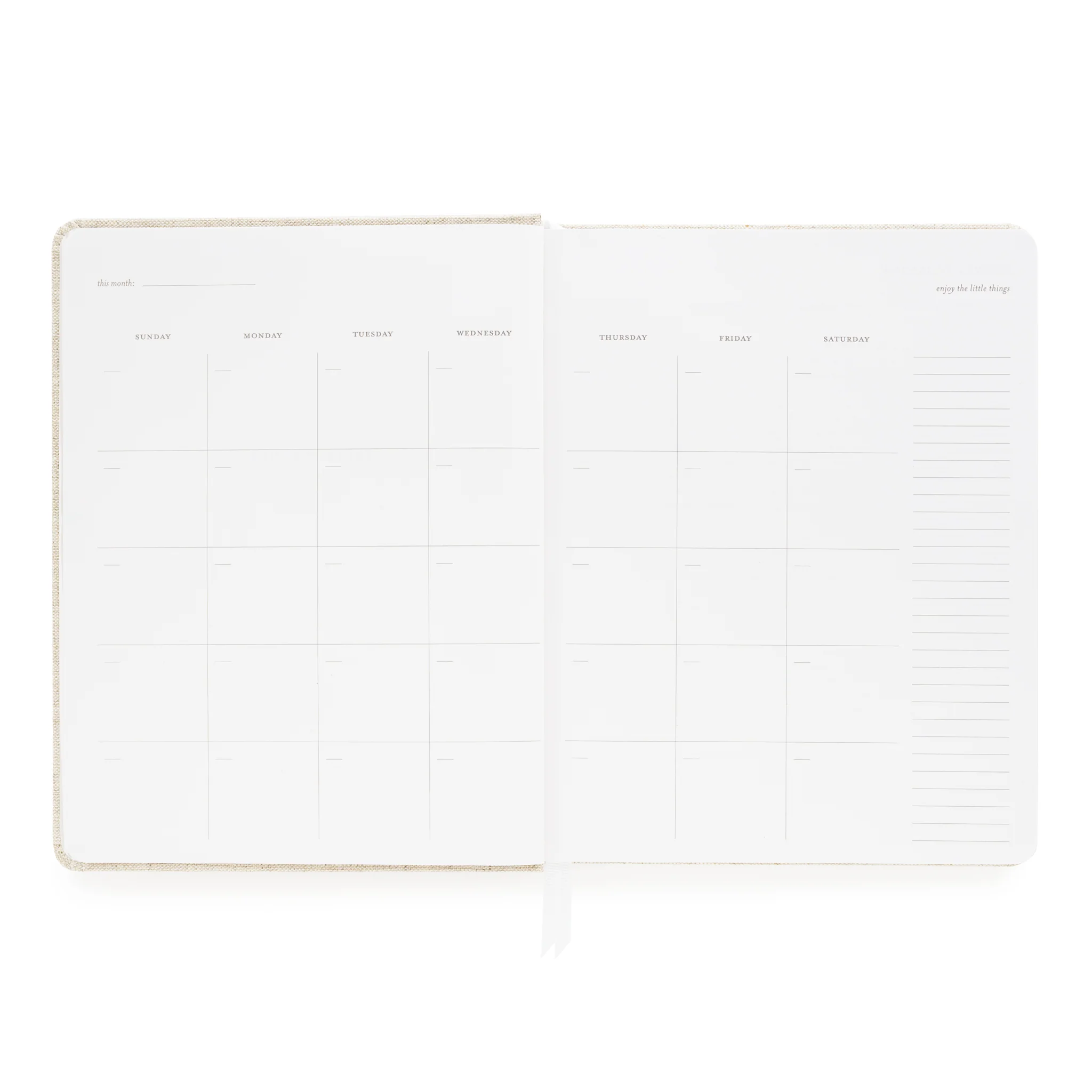 Sage Undated Weekly Planner - Image 3