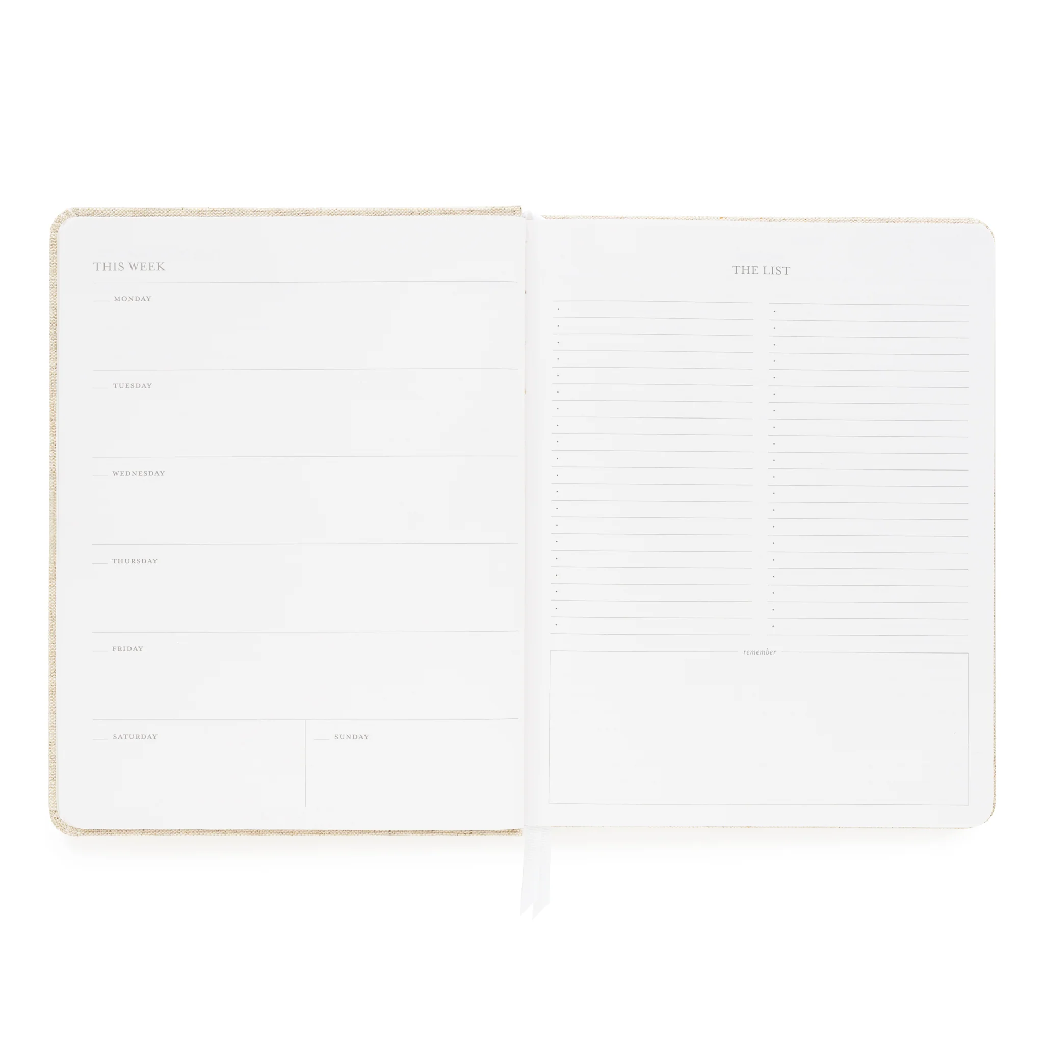 Sage Undated Weekly Planner - Image 6