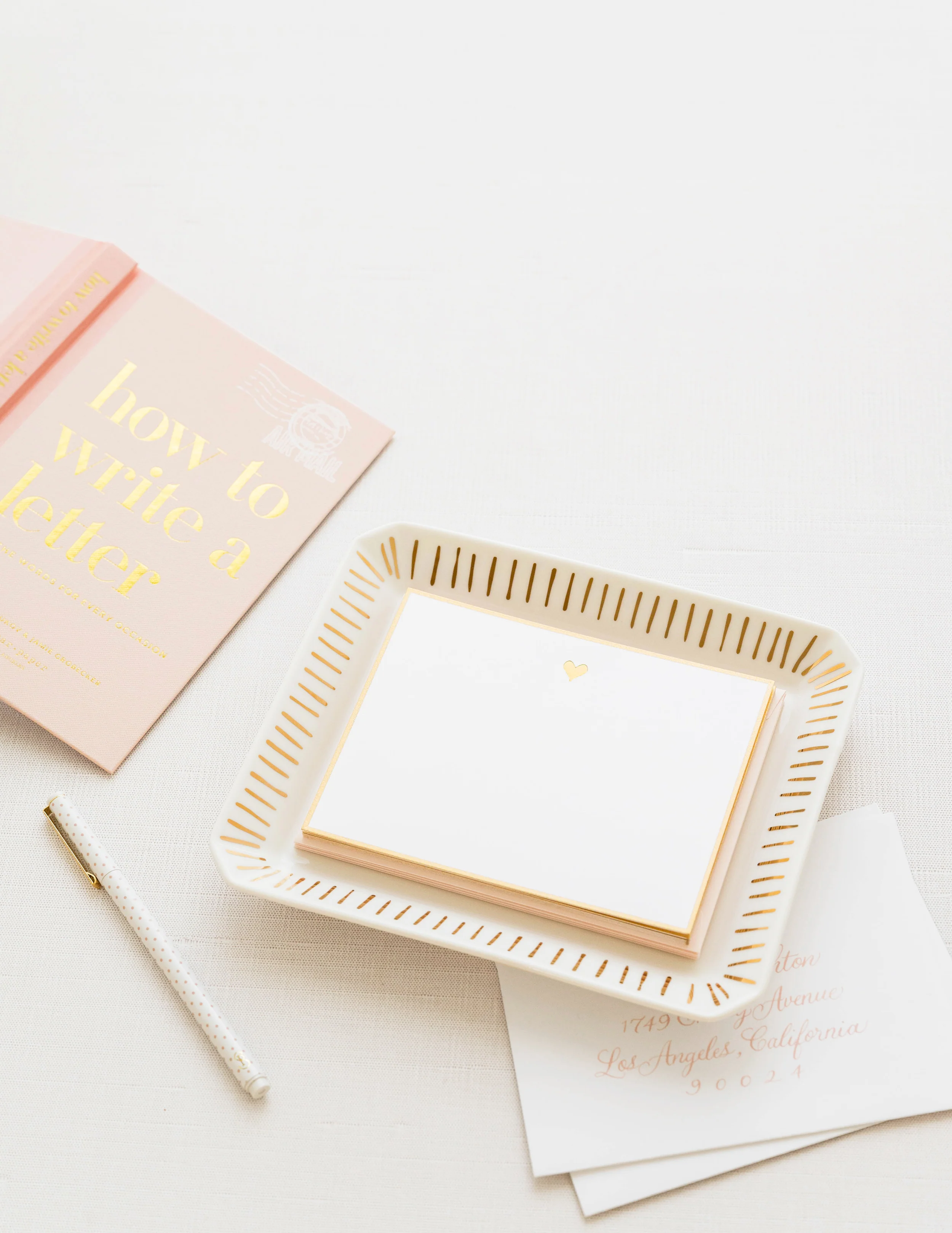 Ticking Stripe Trinket Tray - Image 3