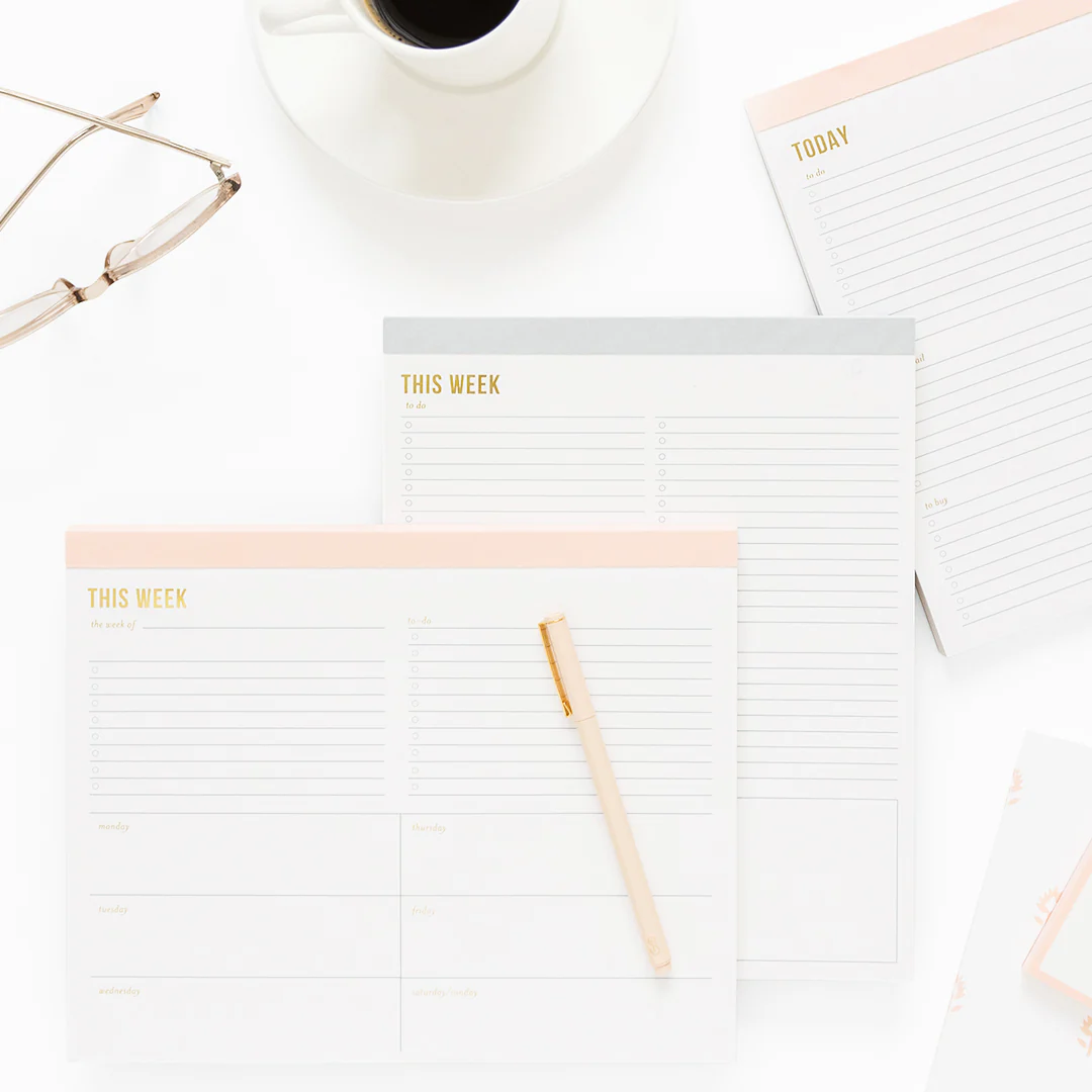 Grey Weekly Pad - Image 3